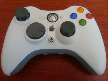 Microsoft Xbox 360 Wireless Controller,white- BAZÁR (použitý tovar)