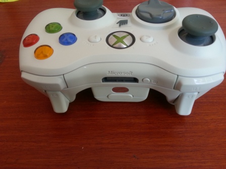 Microsoft Xbox 360 Wireless Controller,white- BAZÁR (použitý tovar)