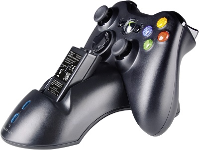 Speed-Link Bridge USB Charging System for Xbox 360 Gamepad, black - BAZÁR (použitý tovar , zmluvná záruka 6 mesiacov)