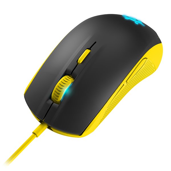 SteelSeries Rival 100, proton yellow