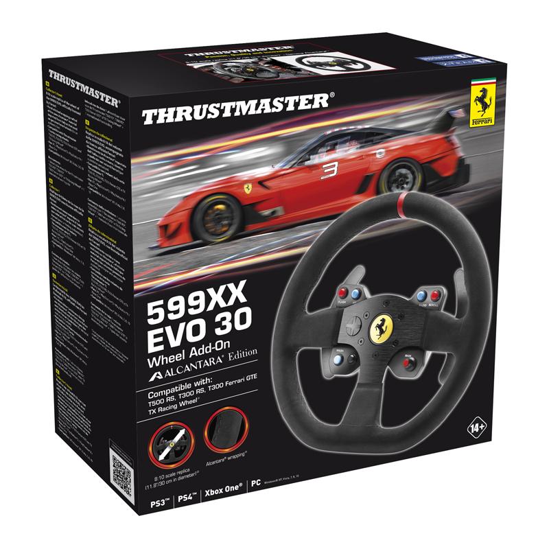 Thrustmaster 599XX EVO 30 Wheel Add-On Alcantara Edition volant