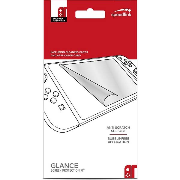 Ochranná fólia Speedlink Glance Screen Protection Kit pre Nintendo Switch