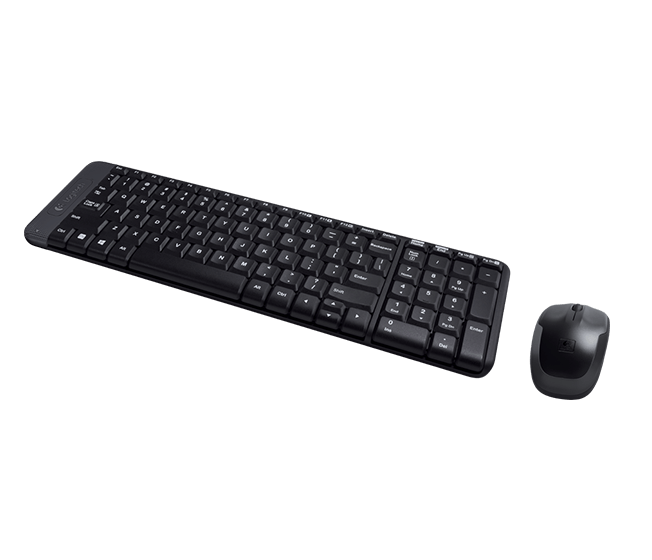 Bezdrôtový set Logitech bezdrôtová klávesnica a myš MK220, US