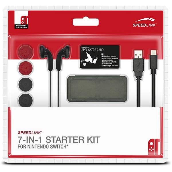 Štartovací balík príslušenstva Speedlink 7-in-1 Starter Kit pre Nintendo Switch