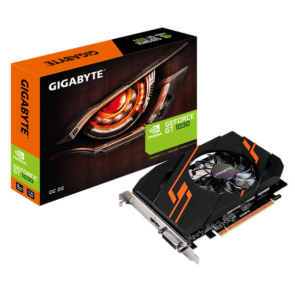 GIGABYTE GeForce GT 1030 OC 2G Grafická karta
