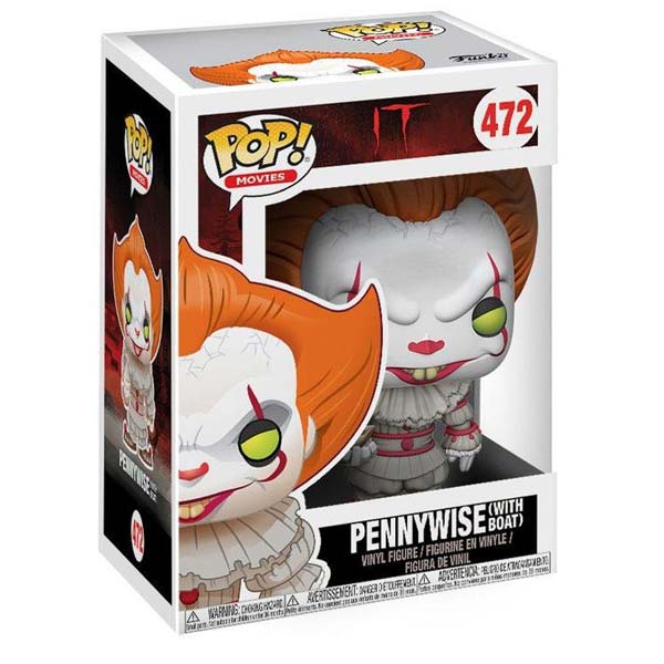 POP! Pennywise with Boat (Stephen King's It 2017)