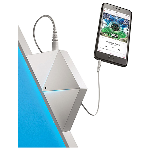 Modulárne smart osvetlenie Nanoleaf Aurora Rhythm Smarter Kit 9 Pack