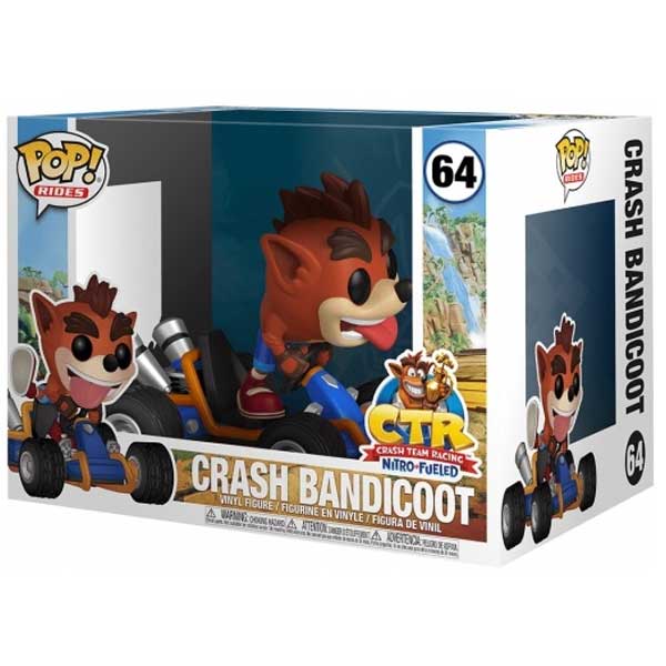 POP! Crash Bandicoot (Crash Team Racing) 15 cm
