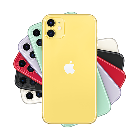 iPhone 11, 256GB, žltá