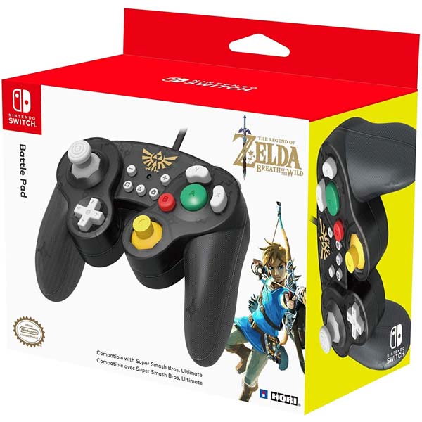 HORI Battle Pad pre konzoly Nintendo Switch (Legend of Zelda Edition)