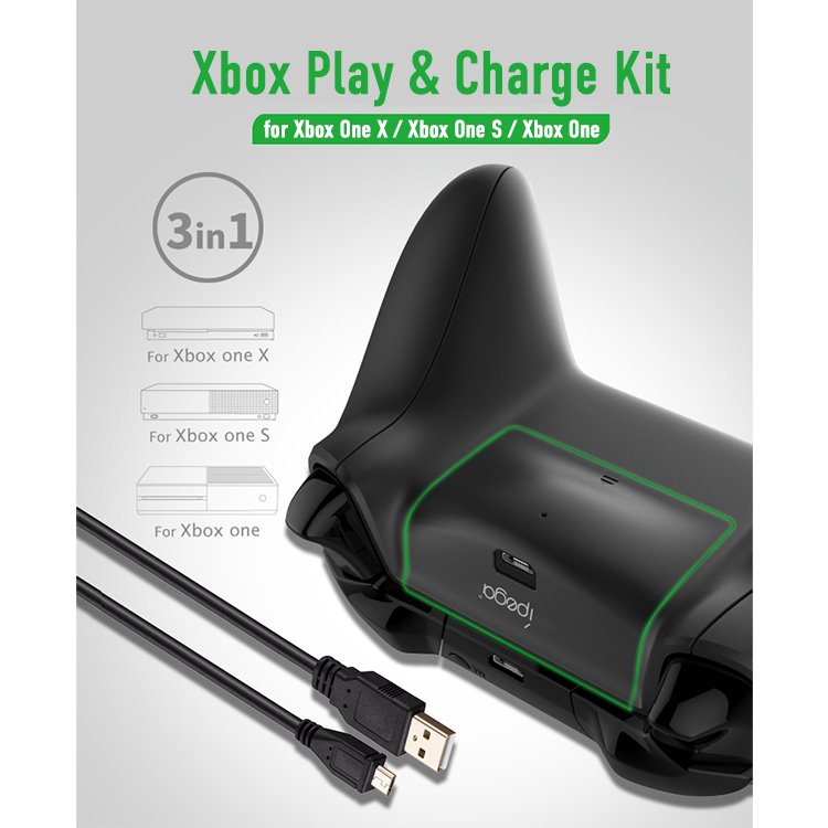 iPega XB001 Play & Charge Kit pre ovládač Xbox One/ One S/ One X