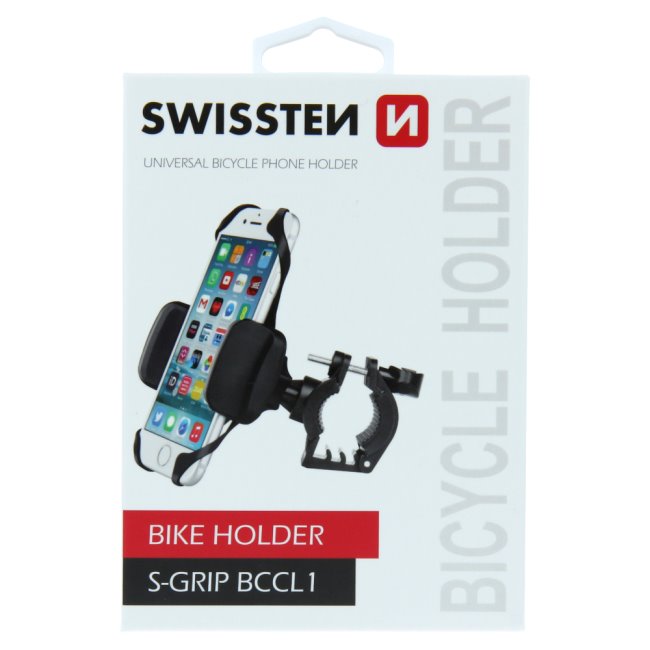 Držiak na bicykel, na riadidlá pre smartfóny SWISSTEN S-GRIP BCCL1