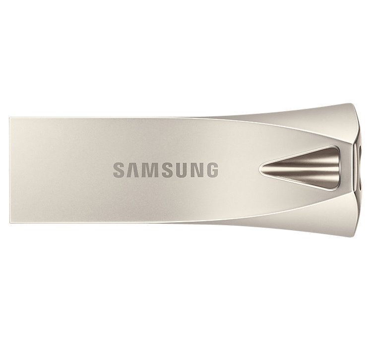 USB kľúč Samsung BAR Plus, 256 GB, USB 3.2 Gen 1, strieborný