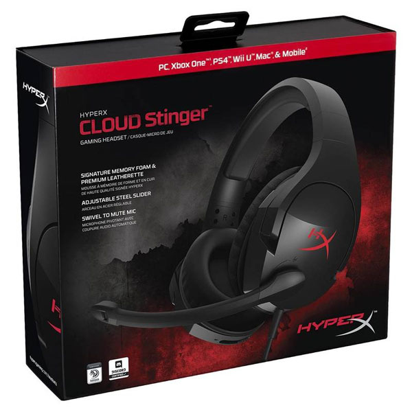 Herné slúchadlá Kingston HyperX Cloud Stinger Headset