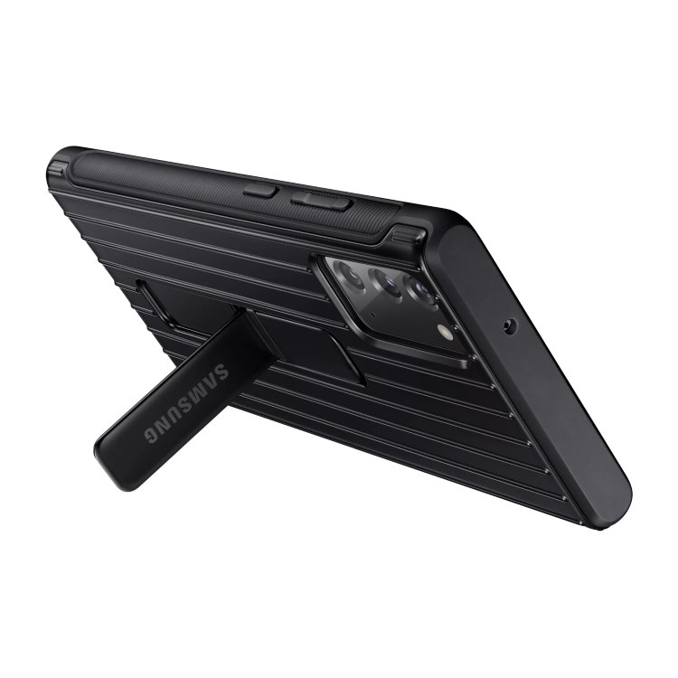 Zadný kryt Protective Standing Cover pre Galaxy Note 20 - N980F, čierna