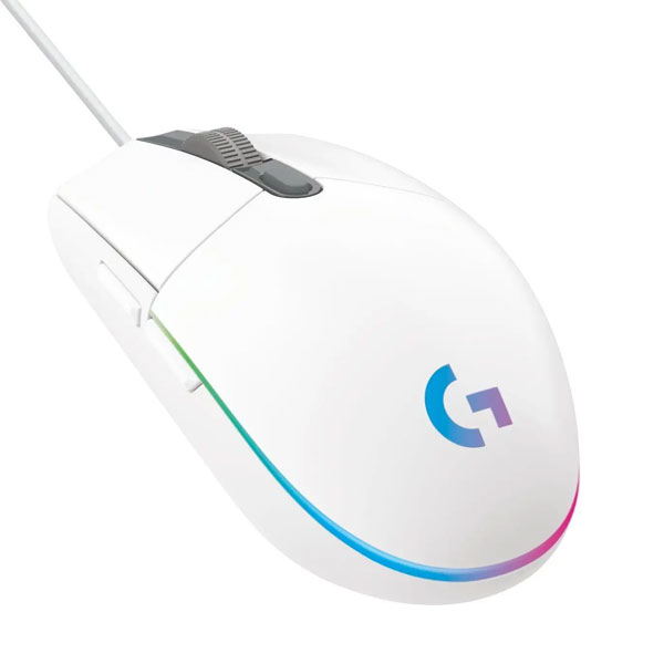 Herná myš Logitech G102 Lightsync, biela