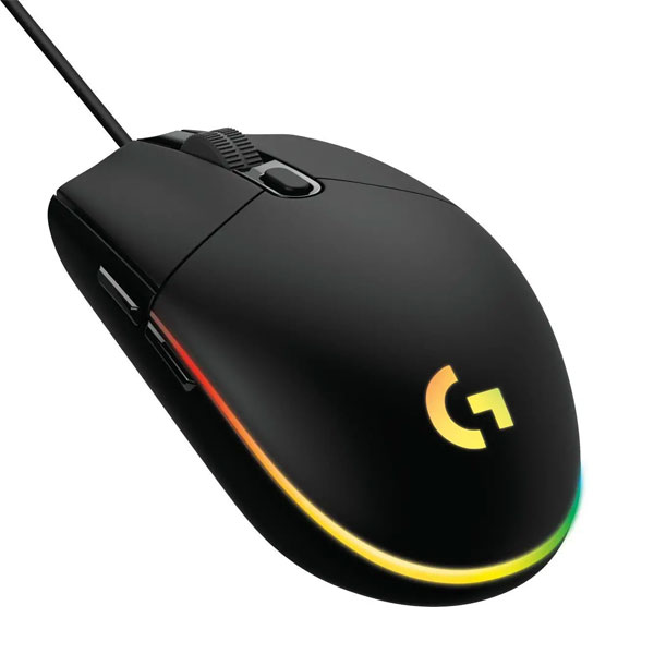 Herná myš Logitech G102 Lightsync, čierna