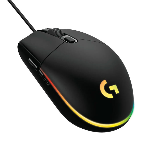 Herná myš Logitech G203 Lightsync, čierna