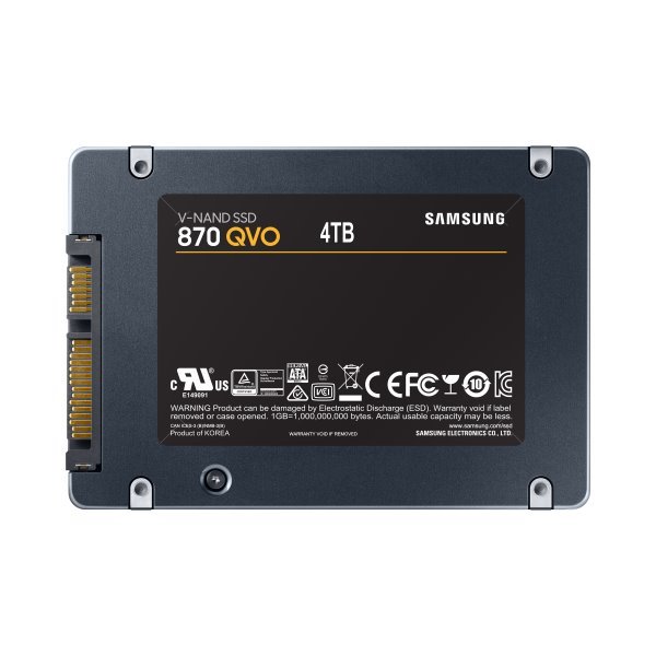 Samsung SSD disk 870 QVO, 4 TB, SATA III 2,5"
