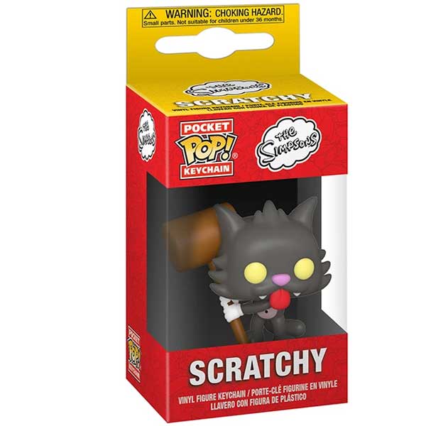POP! Kľúčenka Scratchy (The Simpsons)