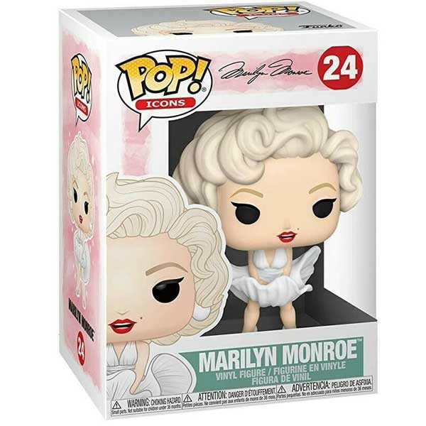 POP! Icons: Marilyn Monroe (White Dress) #24 Vinyl Figure