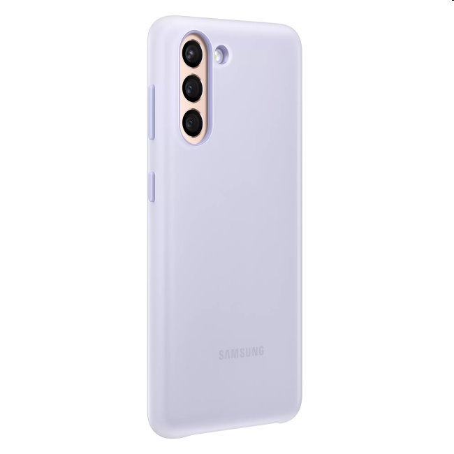 Zadný kryt LED Cover pre Samsung Galaxy S21 Plus - G996B, fialová