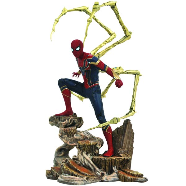 Figúrka Marvel Gallery Avengers Infinity War Iron Spider Man Diorama