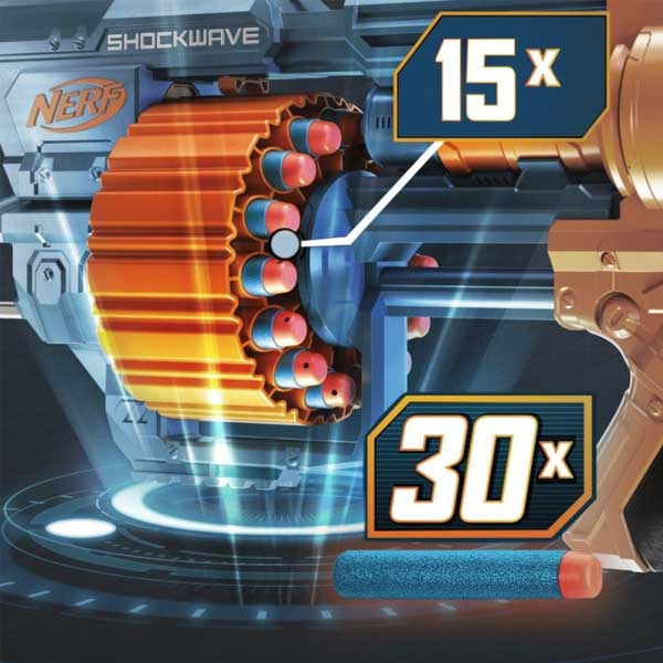 Nerf Elite 2.0 Shockwave RD 15 Blaster
