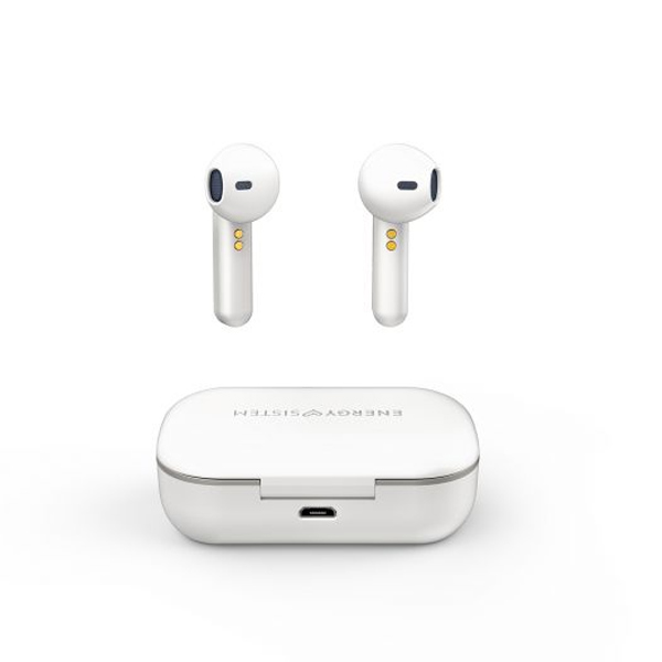 Energy Earphones Style 3 bezdrôtové slúchadlá TWS, perleťová biela