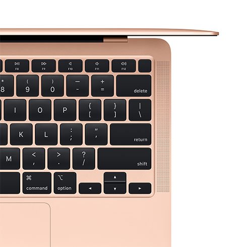 Apple MacBook Air 13" notebook, M1 8-core CPU 7-core GPU 8 GB/256 GB, zlatá SK