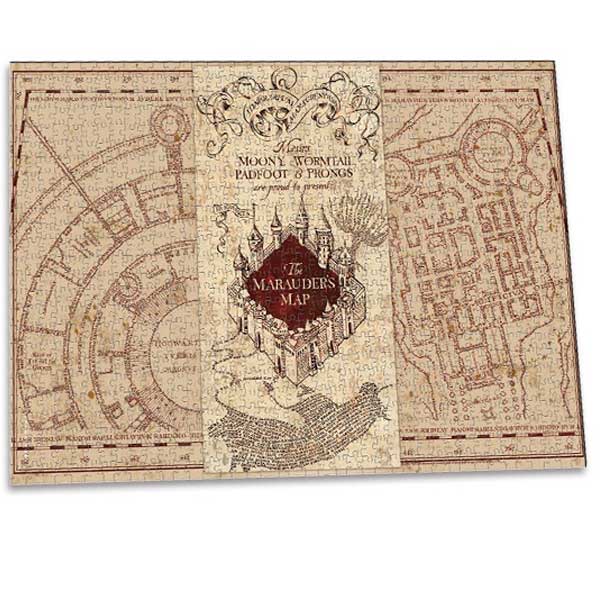 Puzzle Marauder’s Map (Harry Potter)