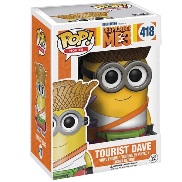 POP! Movies: Tourist Dave (Minions)