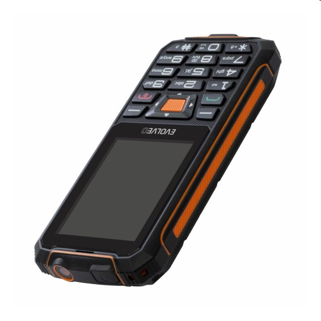 Vodotesný odolný telefón Evolveo StrongPhone Z5, čierny