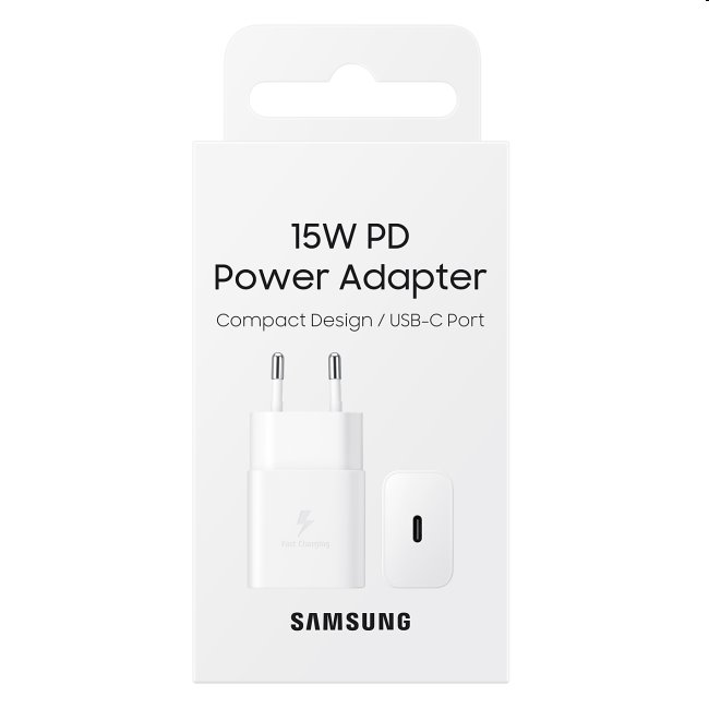 Rýchlonabíjačka Samsung 15 W bez kábla, biela