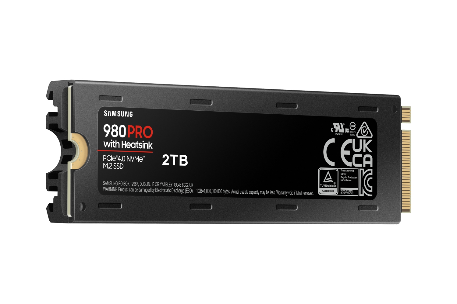 Samsung SSD disk 980 PRO s chladičom, 2 TB, NVMe M.2