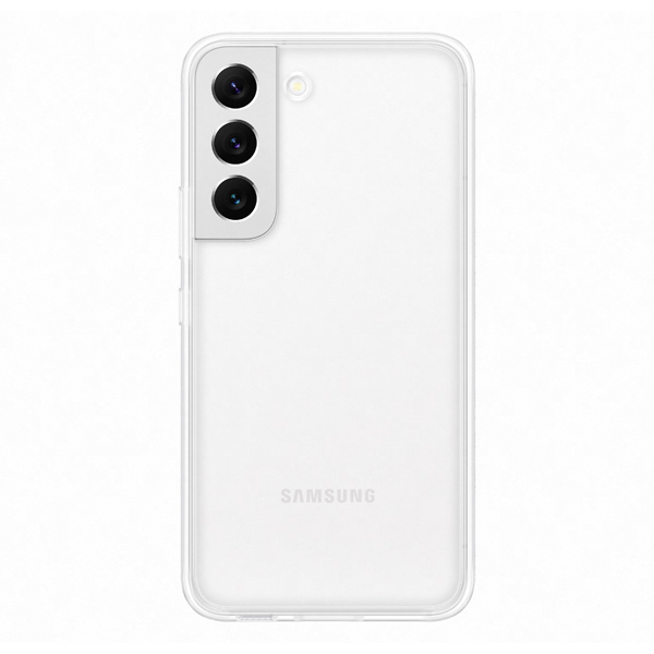 Zadný kryt Frame Cover pre Samsung Galaxy S22, transparentná