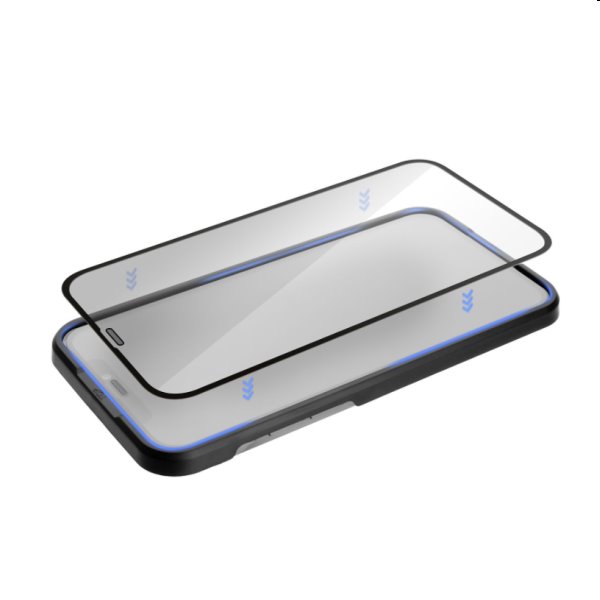 FIXED 3D ochranné tvrdené sklo pre Apple iPhone XR, 11, čierna