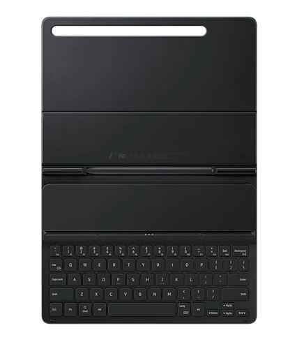 Puzdro Book Cover s klávesnicou pre Samsung Galaxy Tab S8, čierna