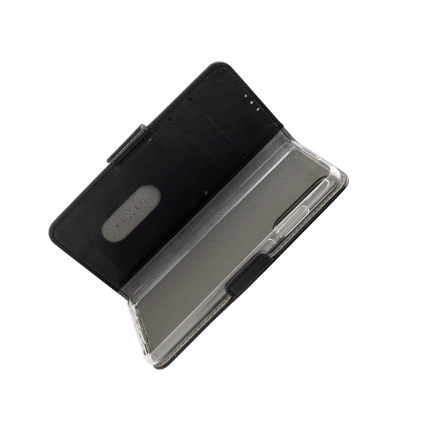 Knižkové puzdro FIXED Opus pre Apple iPhone 7/8/SE 20, SE 22, čierna