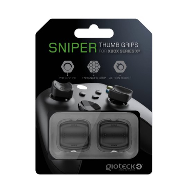 Gioteck Sniper Thumb úchyty pre Xbox Series, čierne