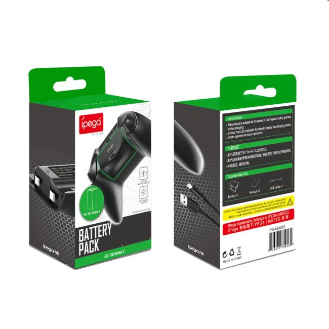 iPega Play a Charge Kit pre ovládač Xbox Series S/ Series X
