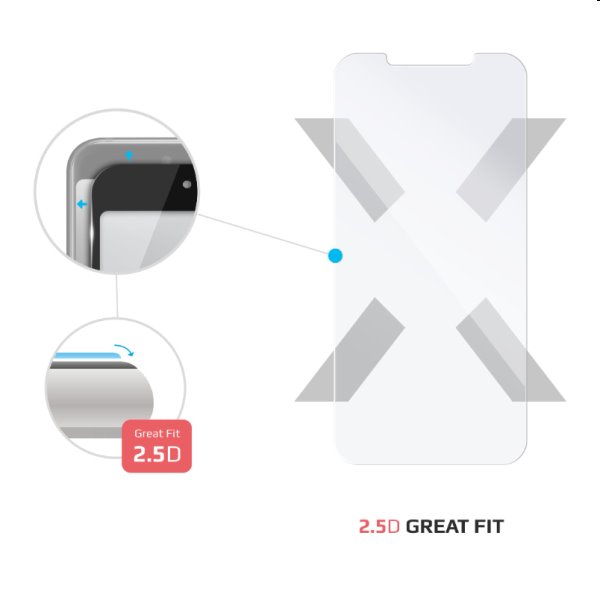 FIXED ochranné tvrdené sklo pre Apple iPhone 12, 12 Pro