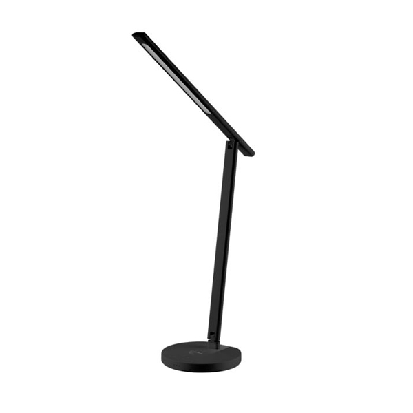 Tellur Smart Light WiFi stolná lampa s nabíjačkou, čierna