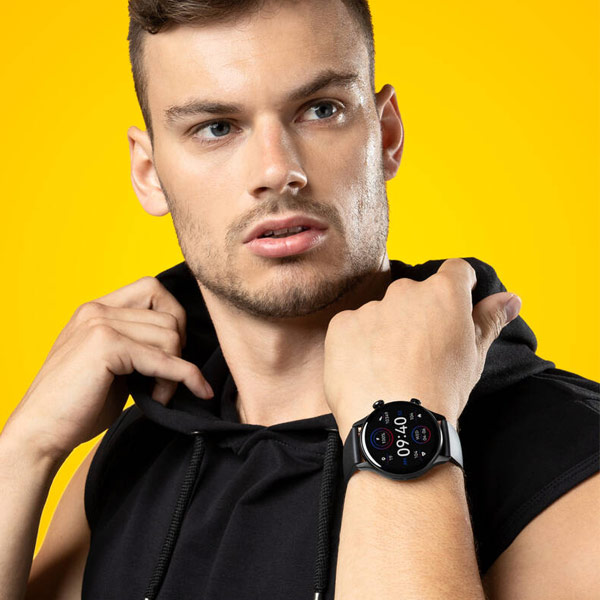 Niceboy WATCH GTR smart hodinky, čierne