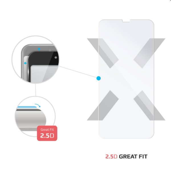 FIXED ochranné tvrdené sklo pre Apple iPhone XR, 11