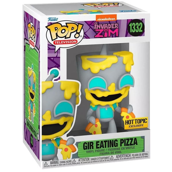POP! TV Gir Eating Pizza Hot Topic Exclusive (Invader Zim)