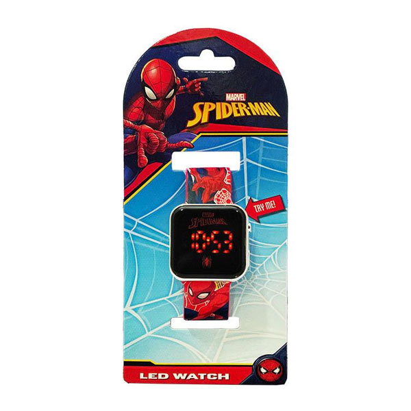 Kids Licensing detské LED hodinky Marvel Spider-man v.2
