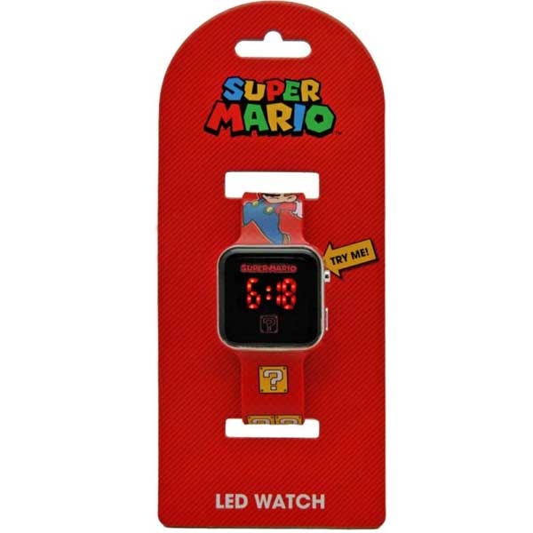 Detské LED hodinky Super Mario v2