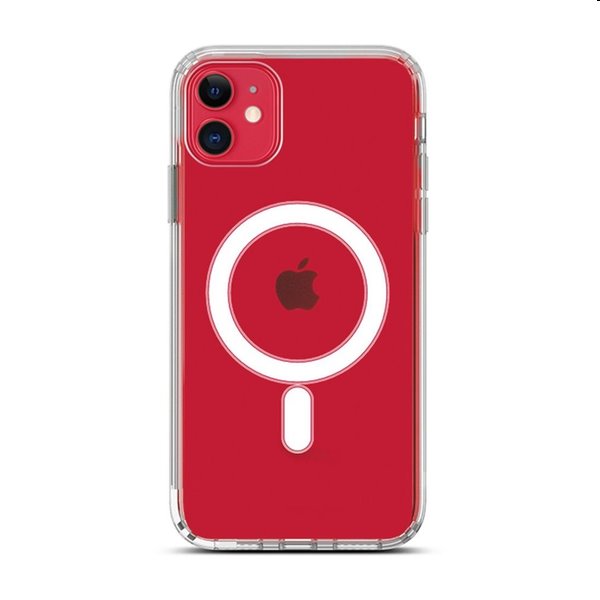 Zadný kryt ER Case Ice Snap s MagSafe pre iPhone 11, transparentná