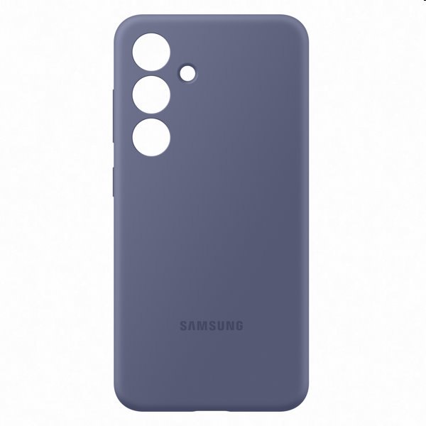 Zadný kryt Silicone Cover pre Samsung Galaxy S24, fialová